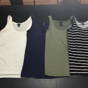 Casual Tank tops- set of 4